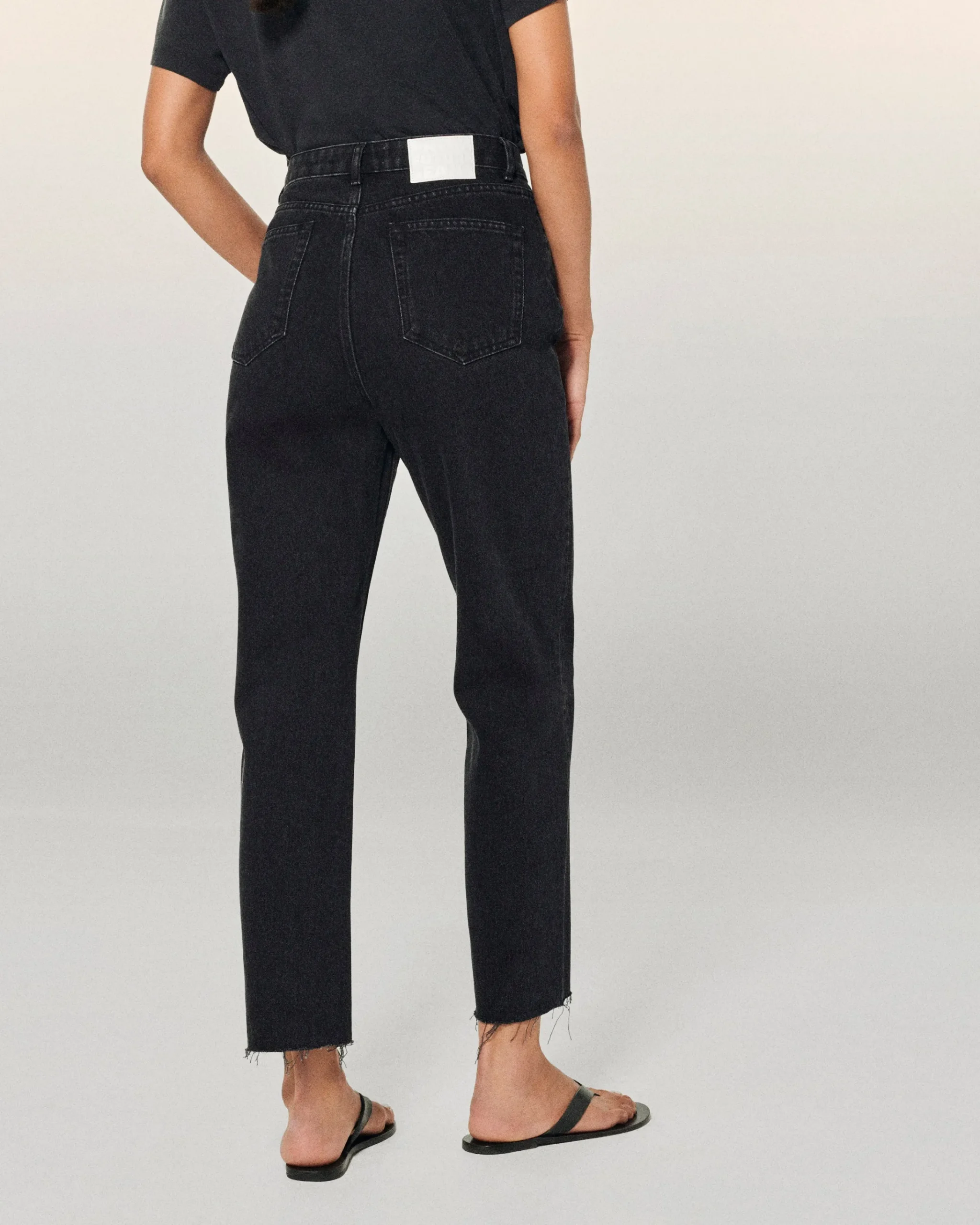 FROM FUTURE Joseph Jean Straight Cut Nero Cheap