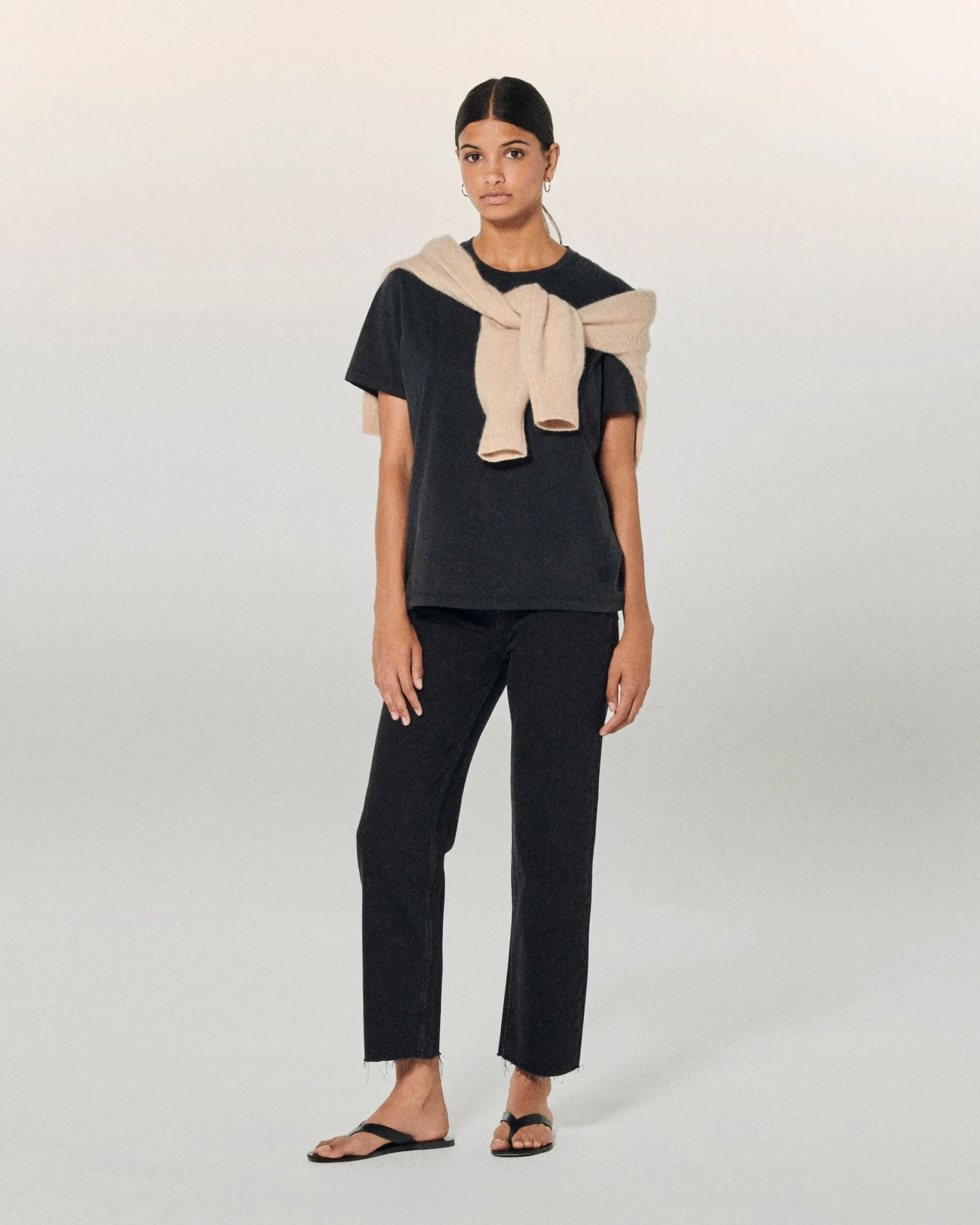 FROM FUTURE Joseph Jean Straight Cut Nero Cheap