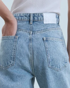 FROM FUTURE Joseph Jean Straight Cut BleuClair Clearance