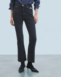 FROM FUTURE Jude Jean Bootcut Nero Clearance