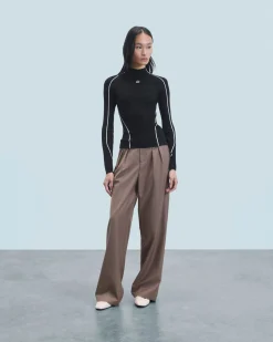 FROM FUTURE Maglione Collo alto Nero Online