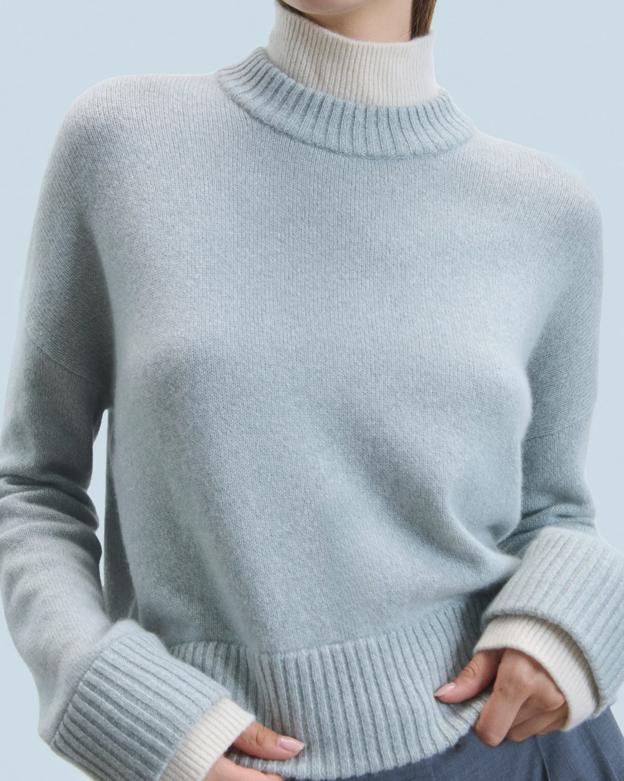 FROM FUTURE Maglione Collo alto GrayStone Shop