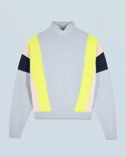 FROM FUTURE Maglione Collo alto IcedBlue Outlet