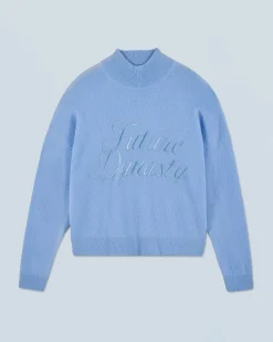 FROM FUTURE Maglione Collo alto FairyBlue Sale