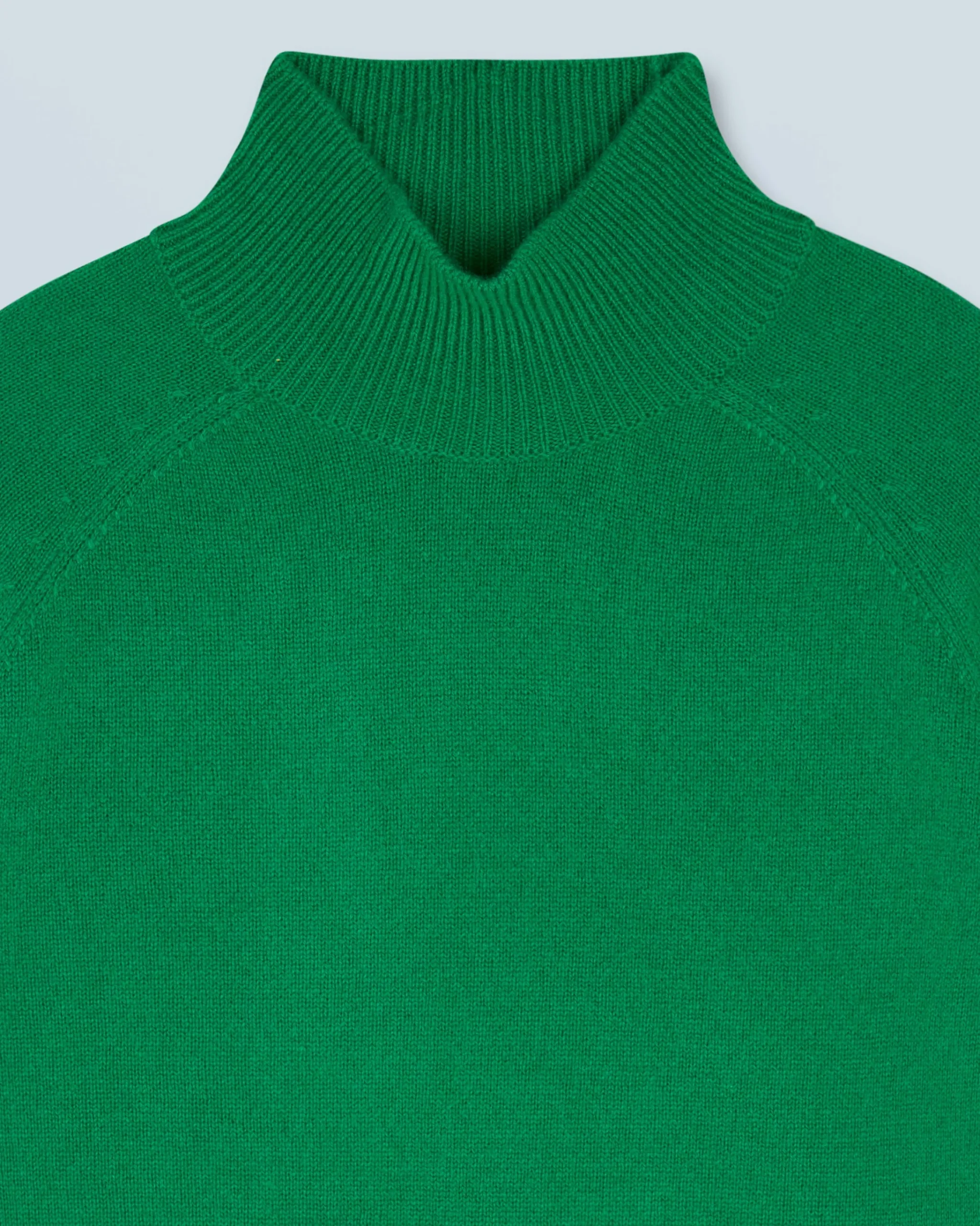 FROM FUTURE Maglione Collo alto Bande maniche Multicolori Leggero MountainGreen Fashion