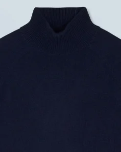FROM FUTURE Maglione Collo alto Bande maniche Multicolori Leggero MarinaMilitare Shop