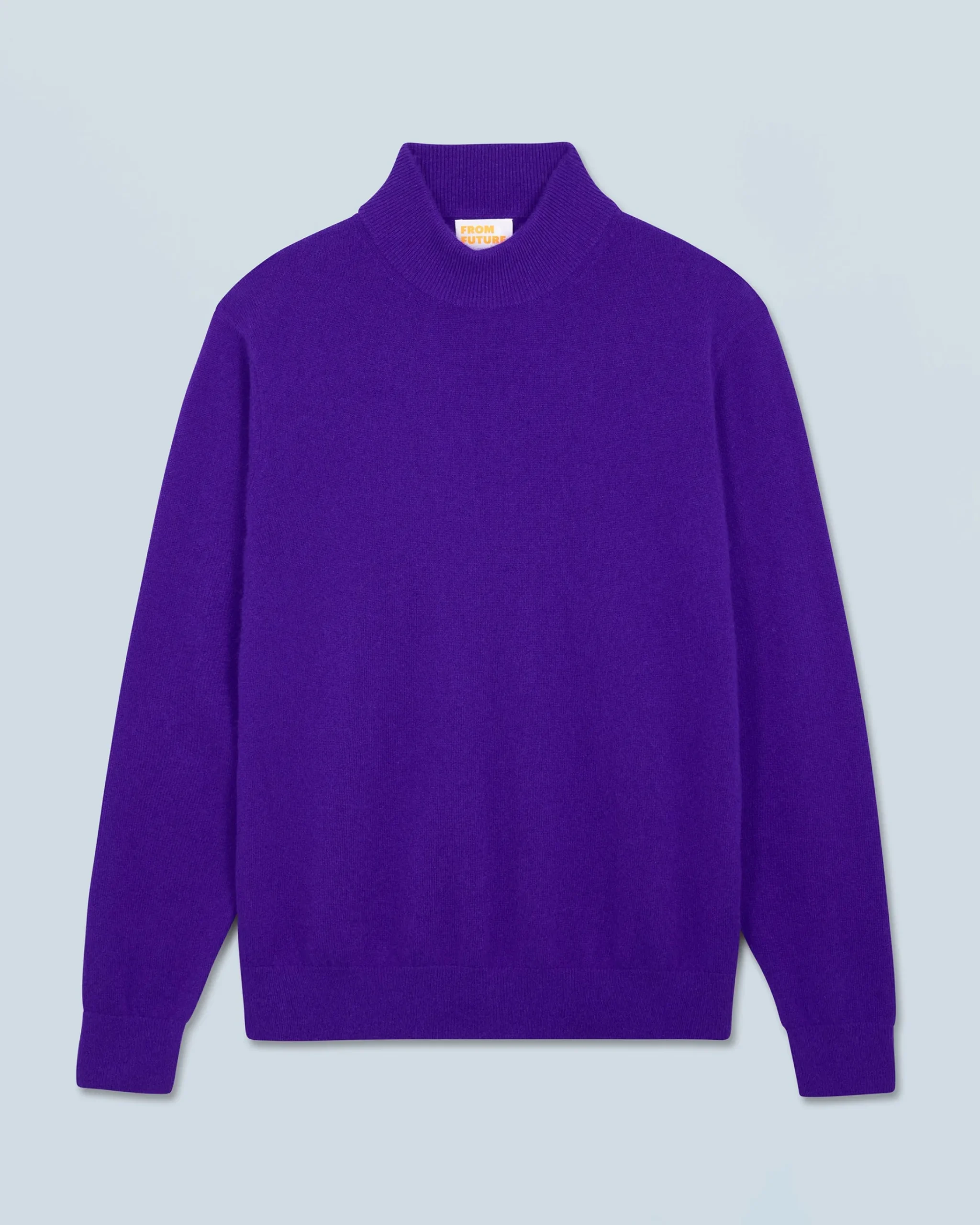 FROM FUTURE Maglione Collo alto Basic Leggero IntensePurple Best
