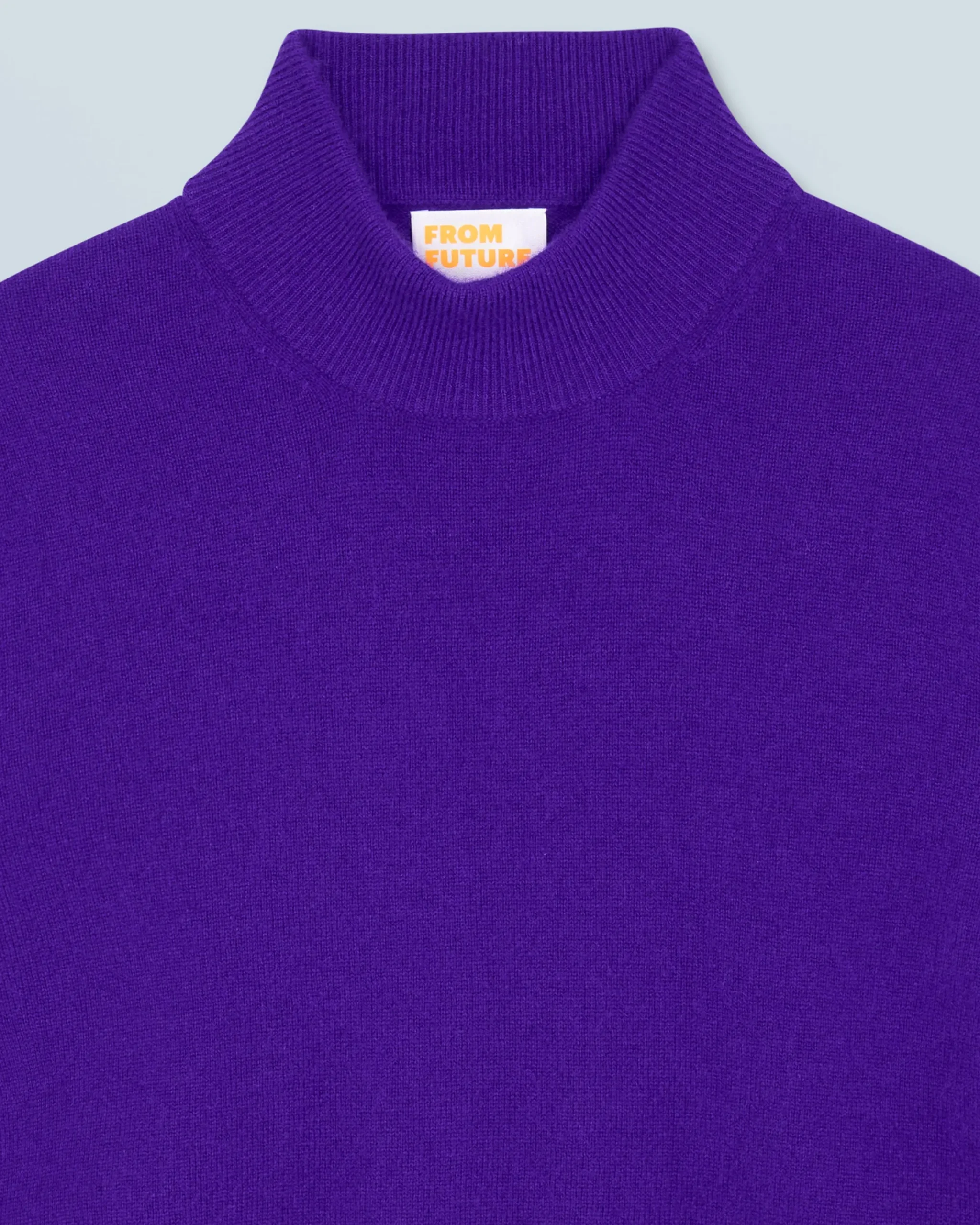FROM FUTURE Maglione Collo alto Basic Leggero IntensePurple Best