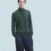 FROM FUTURE Maglione Collo alto con Zip Cachi Store