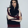 FROM FUTURE Maglione Collo alto con Zip MarinaMilitare Hot