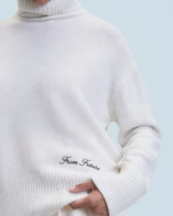 FROM FUTURE Maglione Collo dolcevita HeatheredEcru Shop