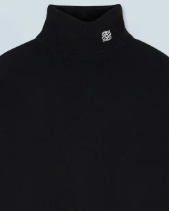 FROM FUTURE Maglione Collo dolcevita Nero Best Sale