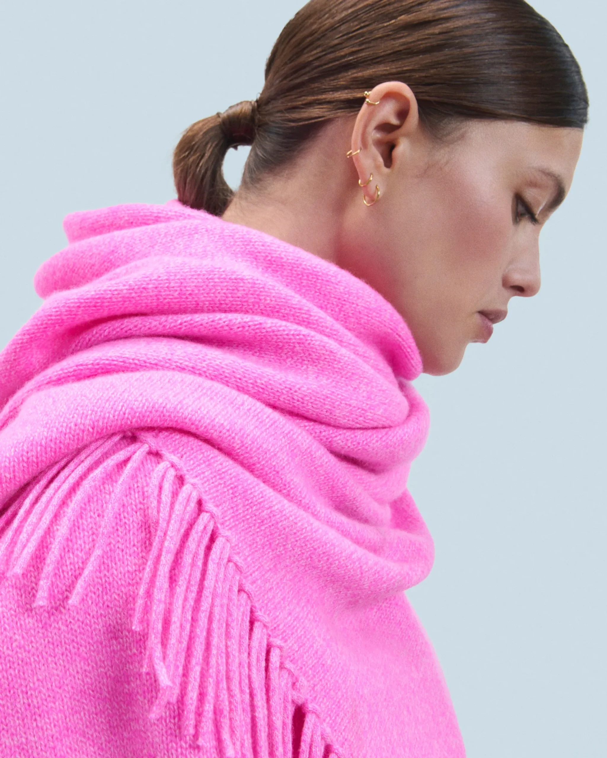 FROM FUTURE Maglione Collo dolcevita Pink Cheap