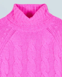 FROM FUTURE Maglione Collo dolcevita Pink Cheap