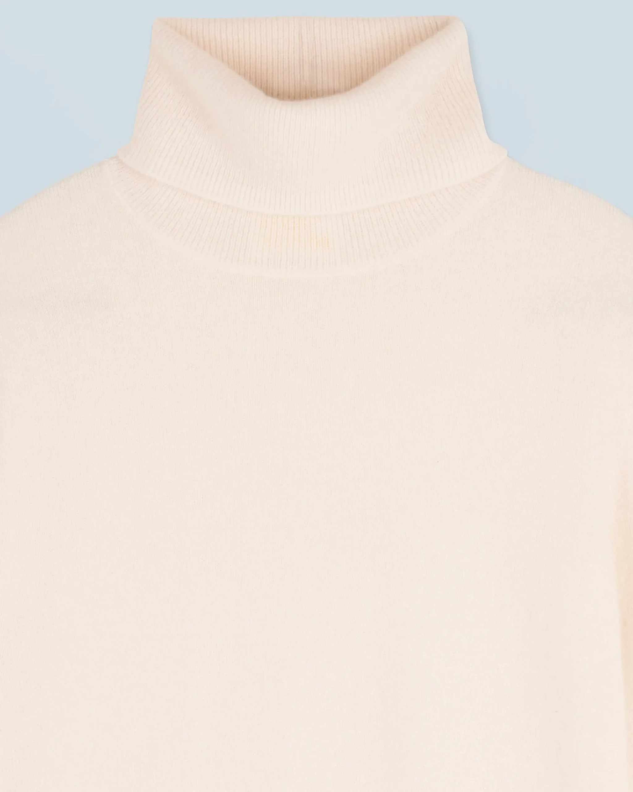 FROM FUTURE Maglione Collo dolcevita Basic Ecrù Cheap