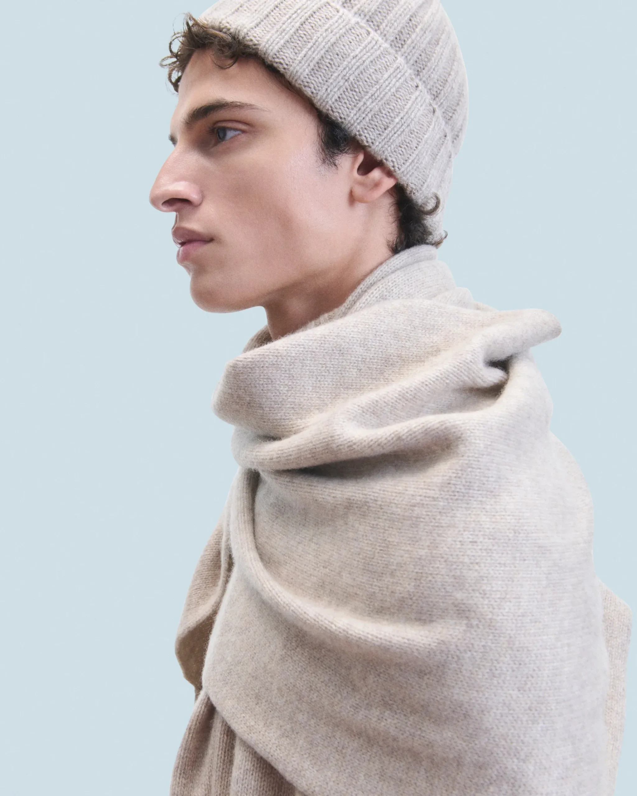 FROM FUTURE Maglione Collo dolcevita con Trecce Mentobeige Flash Sale