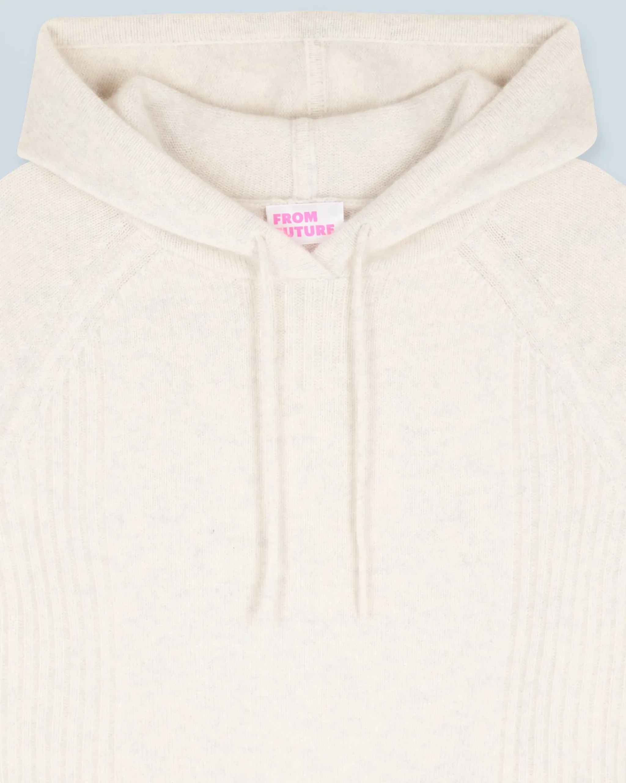 FROM FUTURE Maglione con Cappuccio HeatheredEcru Discount
