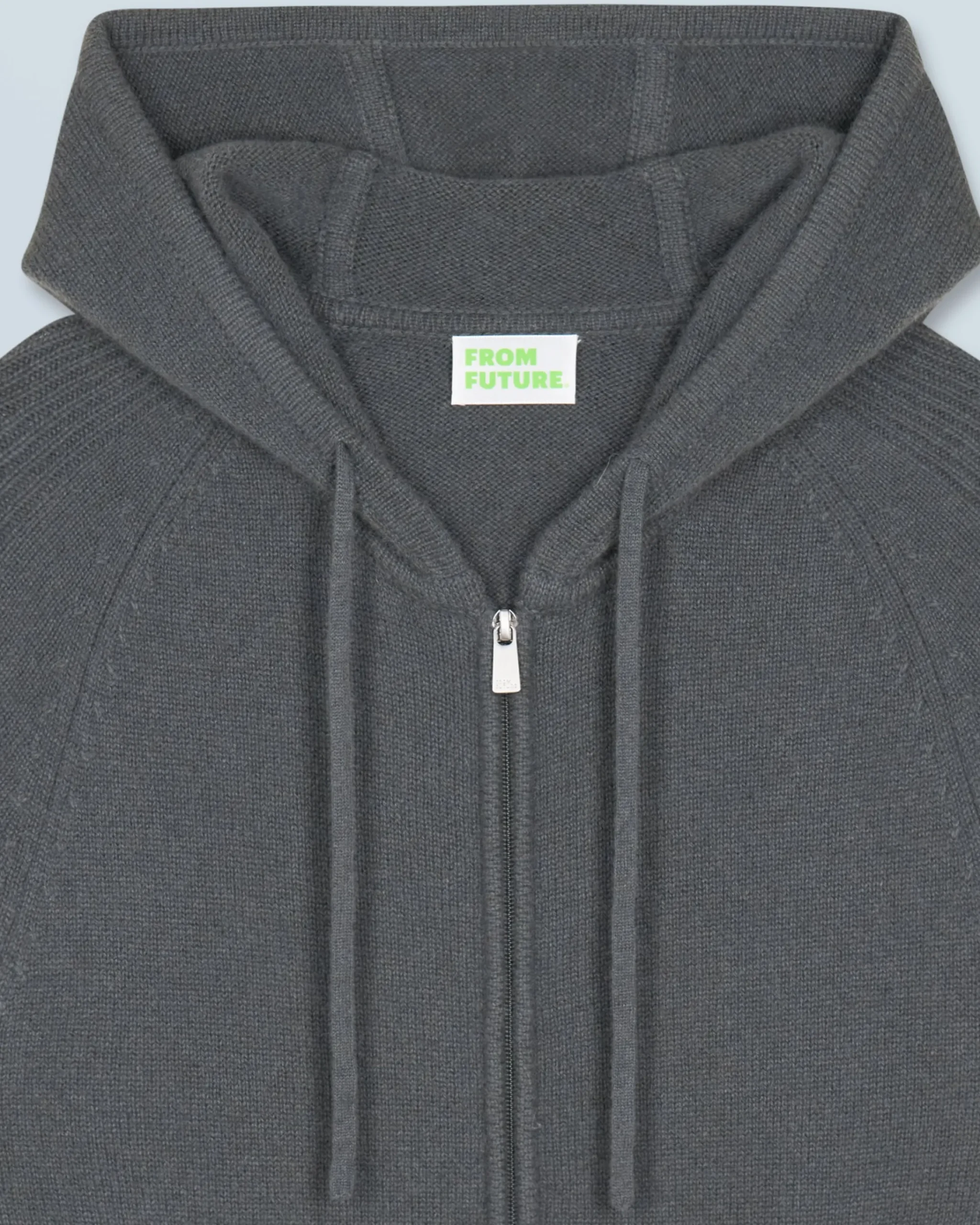 FROM FUTURE Maglione con Cappuccio e Zip LavaGrey Shop