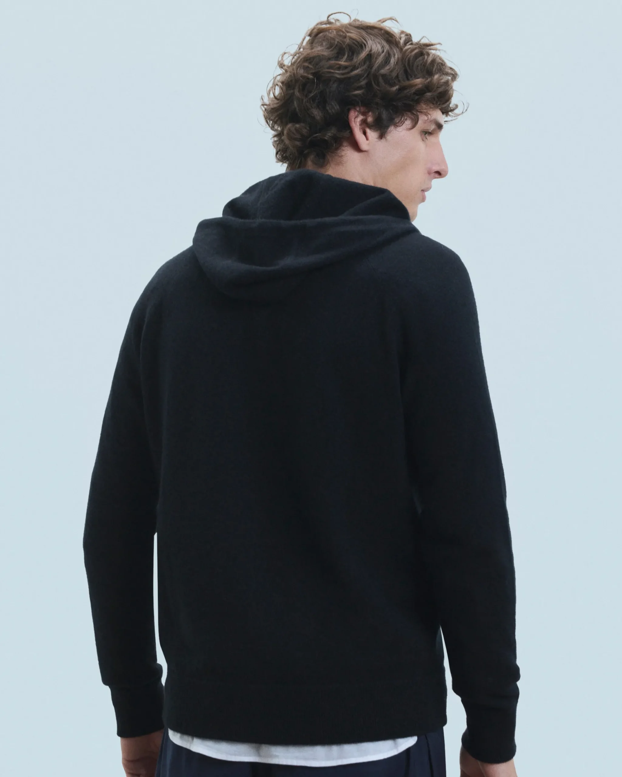 FROM FUTURE Maglione con Cappuccio e Zip Basic Grigioericachiaro Cheap