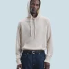 FROM FUTURE Maglione con Cappuccio Oversize Leggero Mentobeige Sale