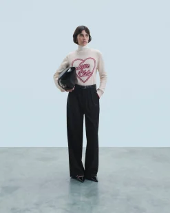 FROM FUTURE Maglione Girocollo Sabbiadeldeserto Cheap