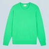 FROM FUTURE Maglione Girocollo Basic UtopicGreen Hot