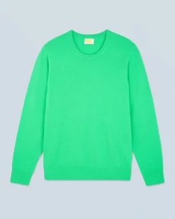 FROM FUTURE Maglione Girocollo Basic UtopicGreen Hot