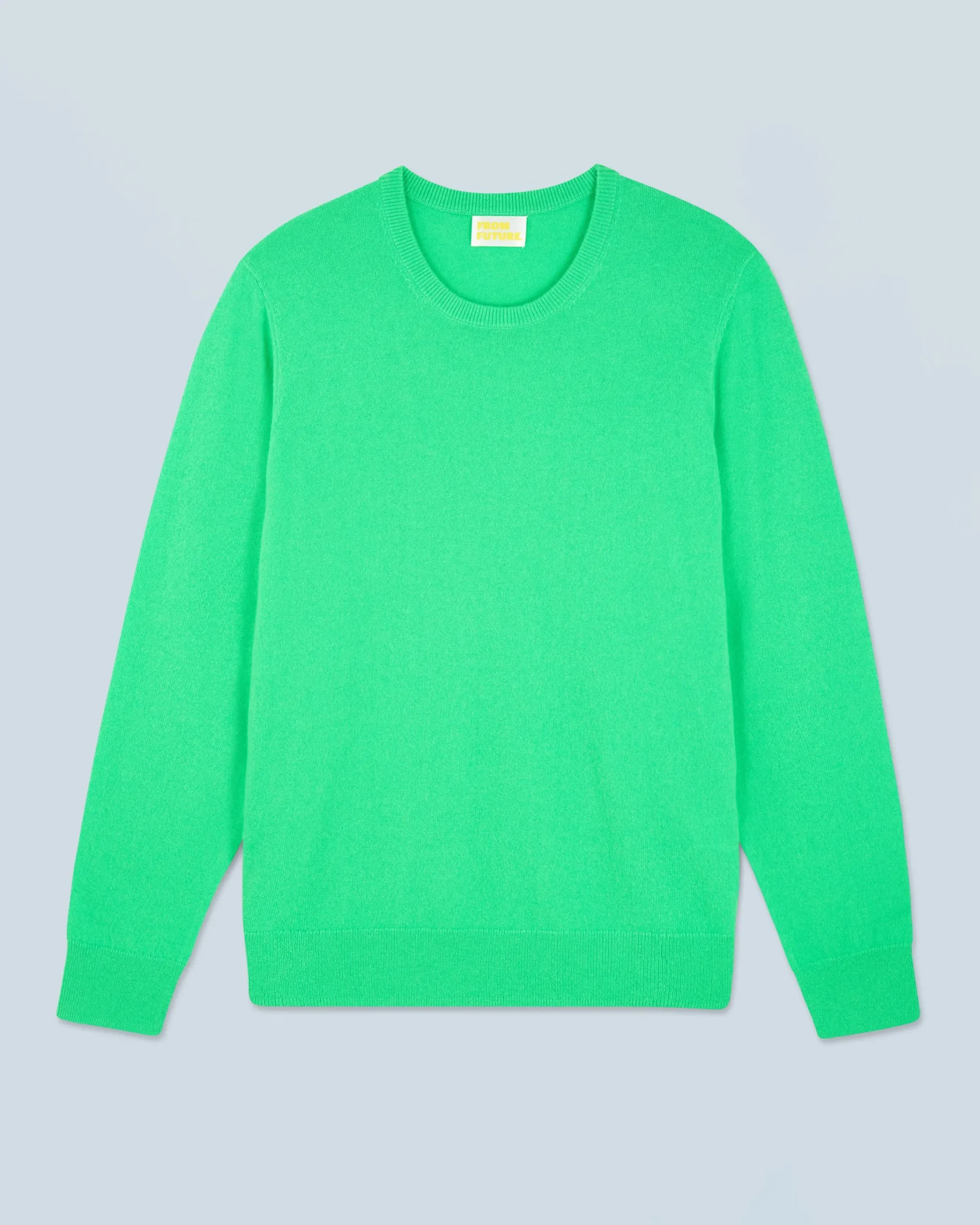 FROM FUTURE Maglione Girocollo Basic UtopicGreen Hot