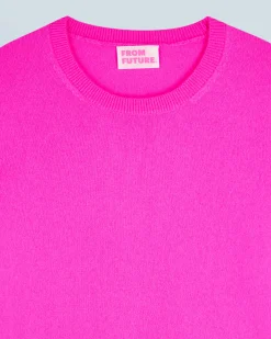 FROM FUTURE Maglione Girocollo Basic UtopicPink Sale