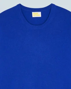 FROM FUTURE Maglione Girocollo Basic PopBlue Flash Sale
