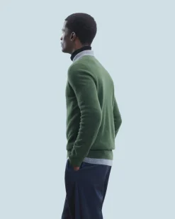 FROM FUTURE Maglione Girocollo Basic Cachi Sale