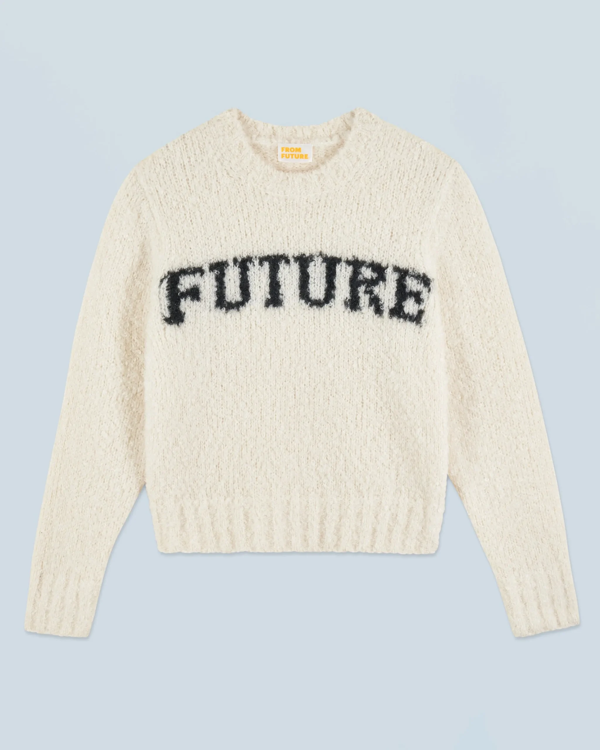 FROM FUTURE Maglione Girocollo Future Ecru Discount