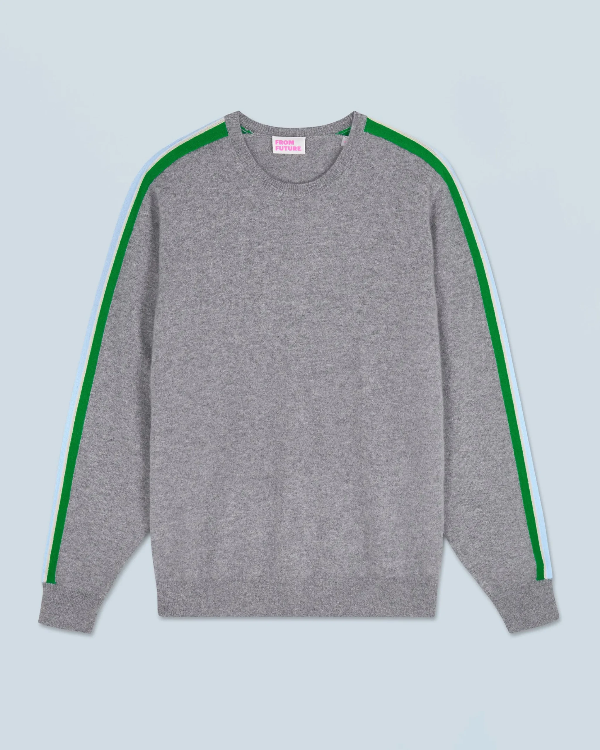 FROM FUTURE Maglione Girocollo Strisce Grigioericascuro Store