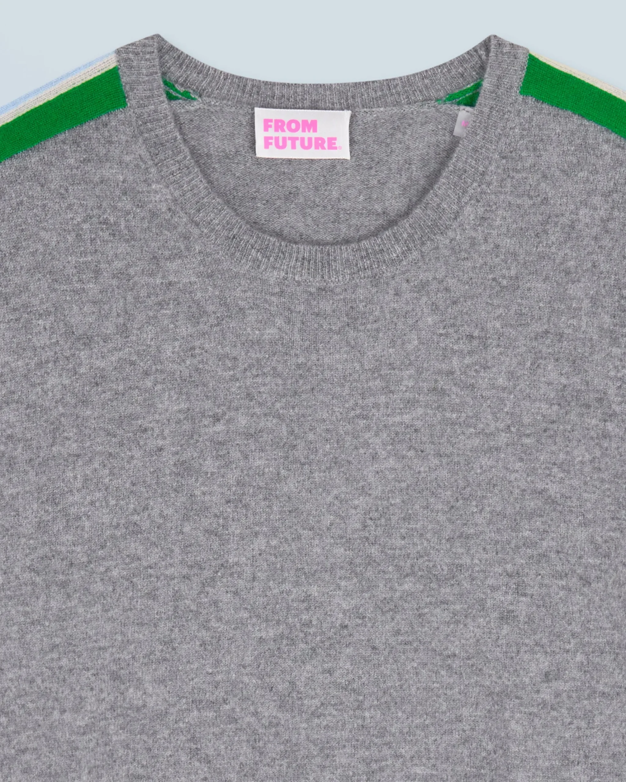 FROM FUTURE Maglione Girocollo Strisce Grigioericascuro Store