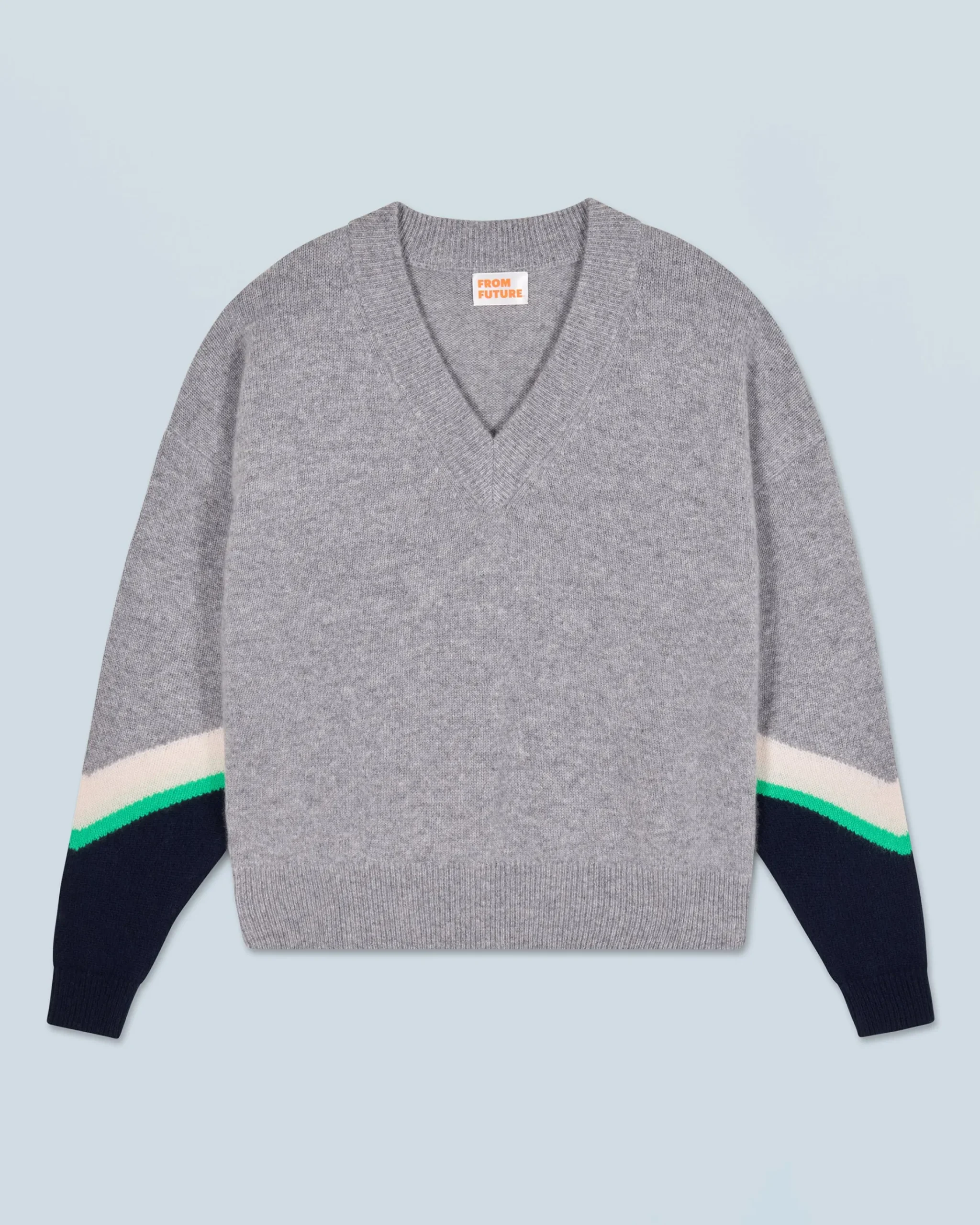 FROM FUTURE Maglione Scollo a V Grigioericascuro Flash Sale