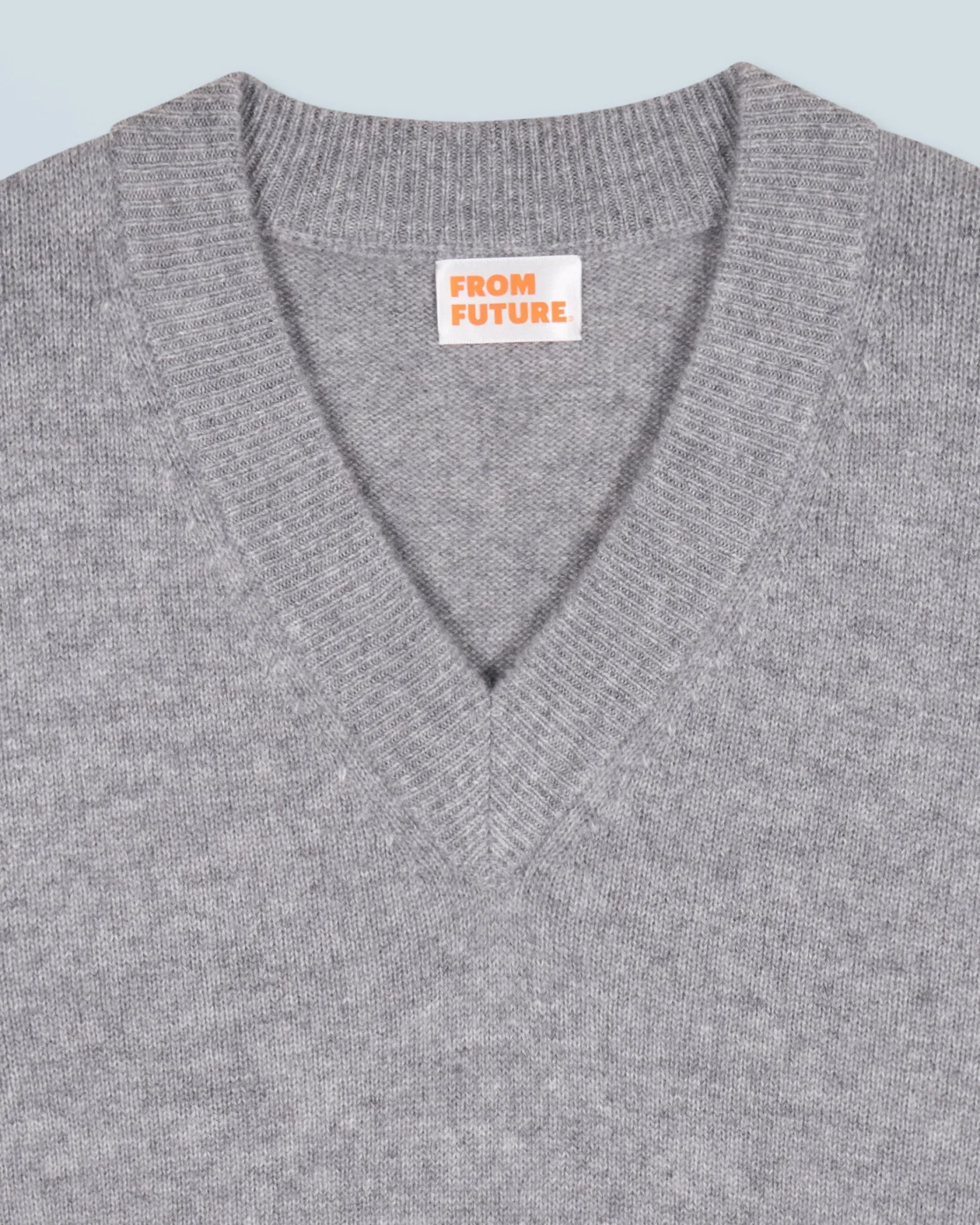 FROM FUTURE Maglione Scollo a V Grigioericascuro Flash Sale