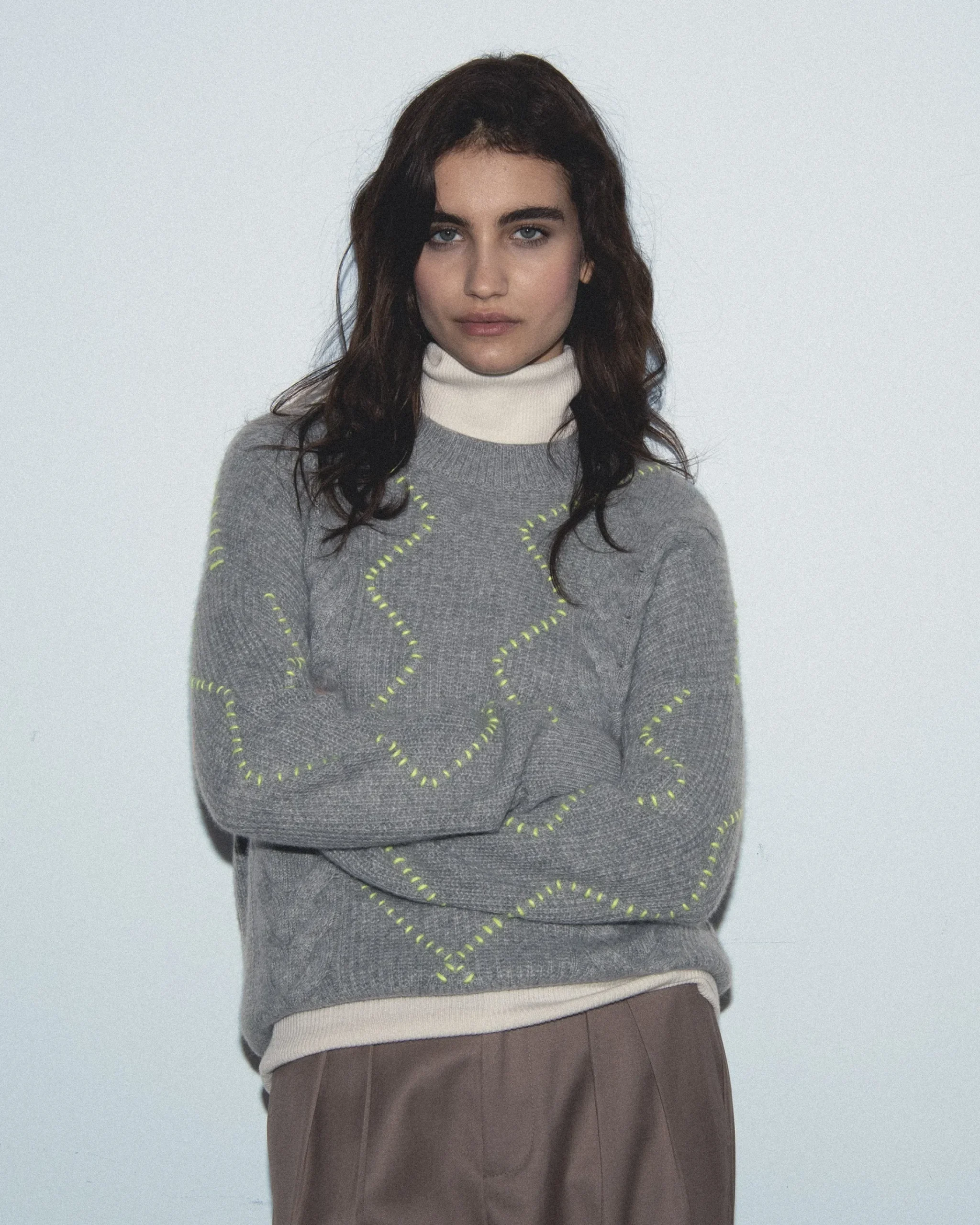 FROM FUTURE Maglione Scollo tondo Grigioericascuro Flash Sale