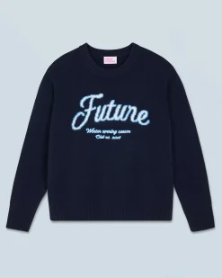 FROM FUTURE Maglione Scollo tondo MarinaMilitare Clearance