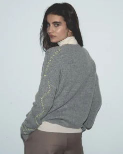FROM FUTURE Maglione Scollo tondo Grigioericascuro Flash Sale