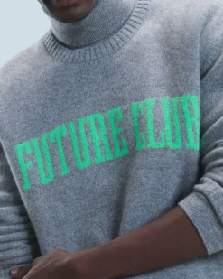FROM FUTURE Maglione Scollo tondo Grigioericascuro Sale