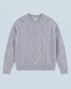FROM FUTURE Maglione Scollo tondo Grigioericascuro Flash Sale