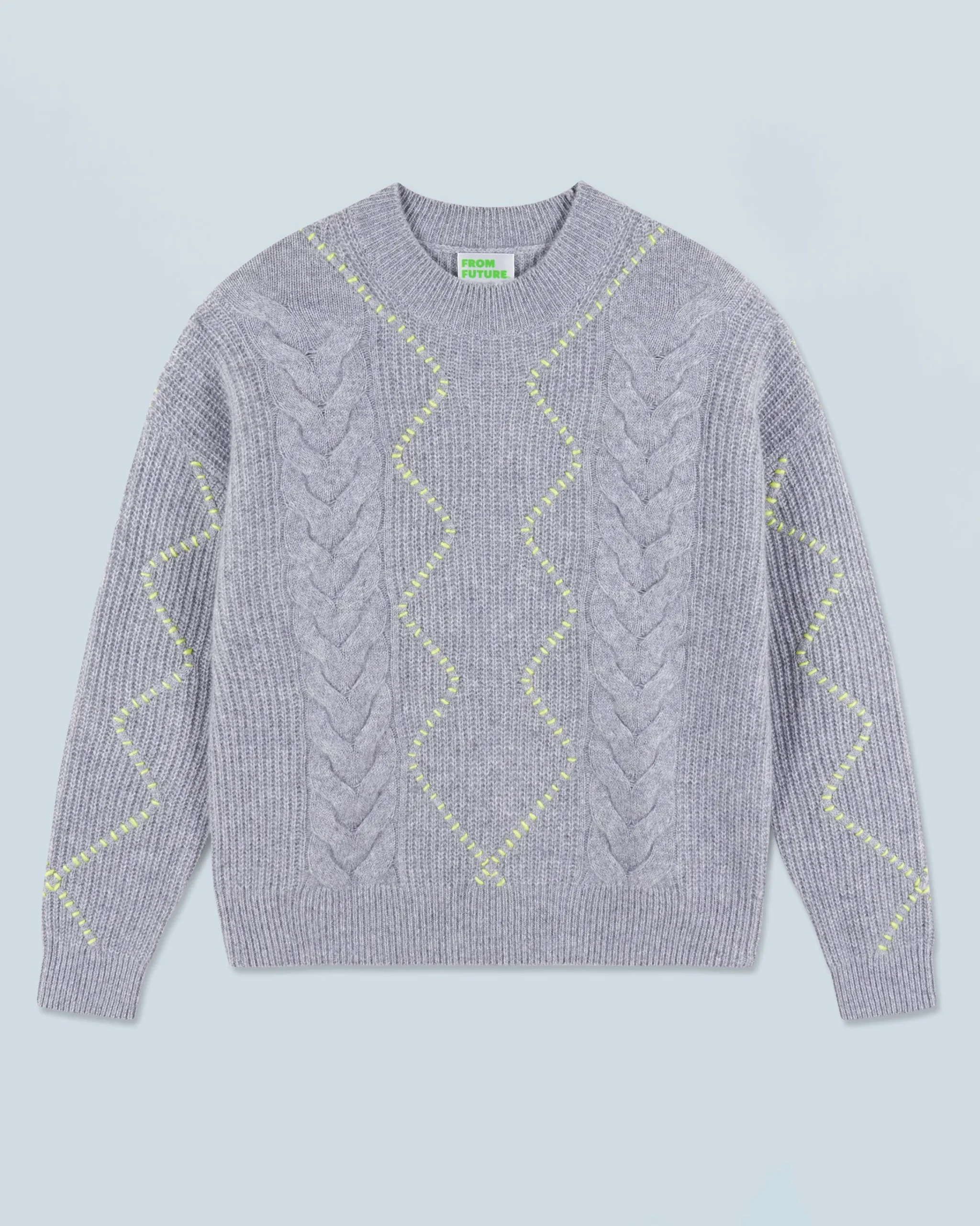 FROM FUTURE Maglione Scollo tondo Grigioericascuro Flash Sale