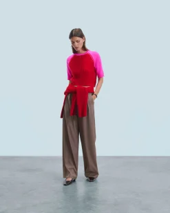 FROM FUTURE Maglione Scollo tondo BrightRed Shop