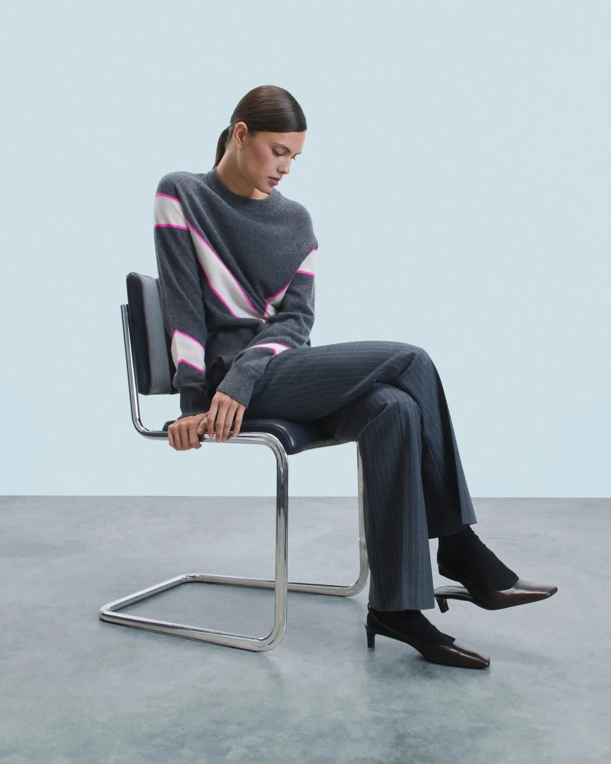 FROM FUTURE Maglione Scollo tondo Grigioantracite Best
