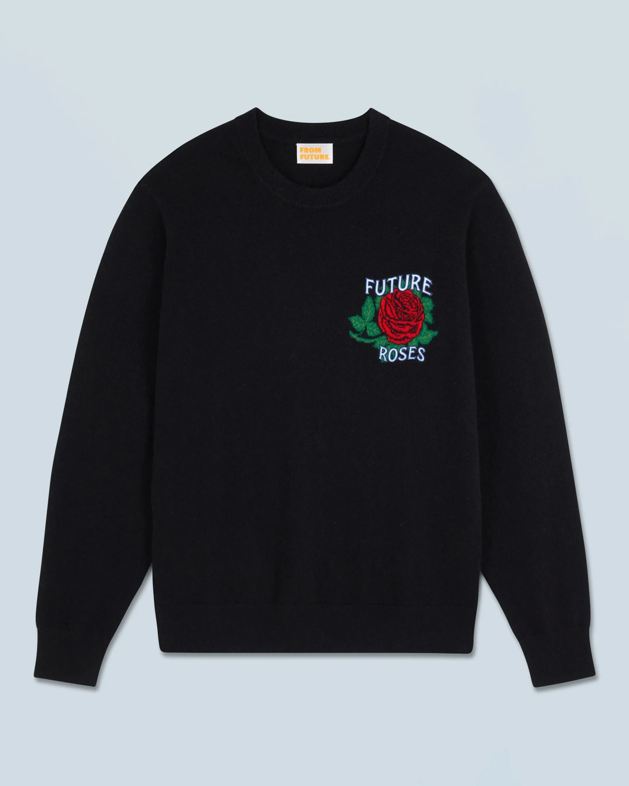 FROM FUTURE Maglione Scollo tondo Nero Best