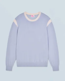 FROM FUTURE Maglione Scollo tondo CloudBlue Flash Sale
