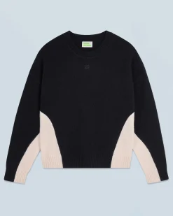 FROM FUTURE Maglione Scollo tondo Nero Best