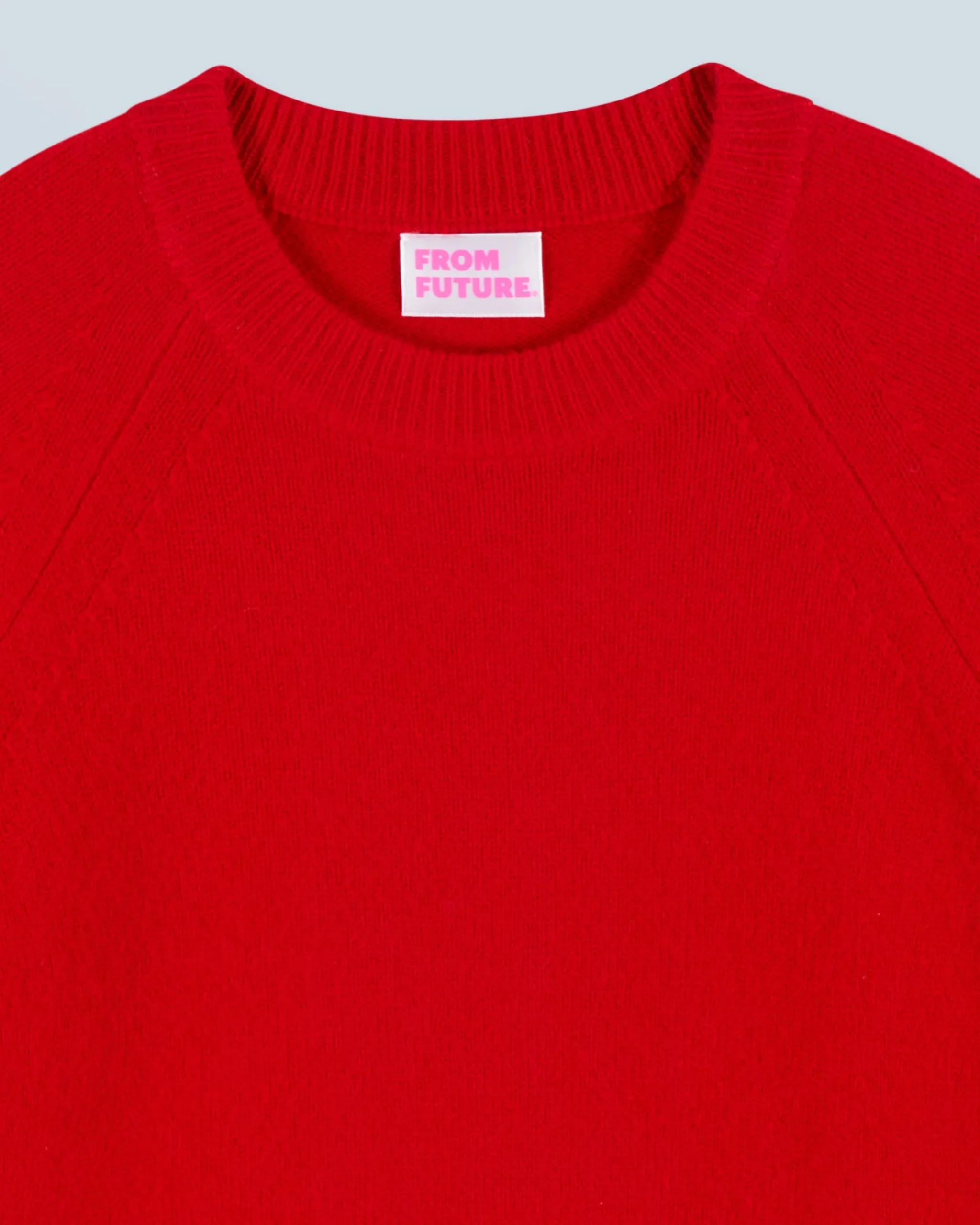 FROM FUTURE Maglione Scollo tondo HotRed Cheap