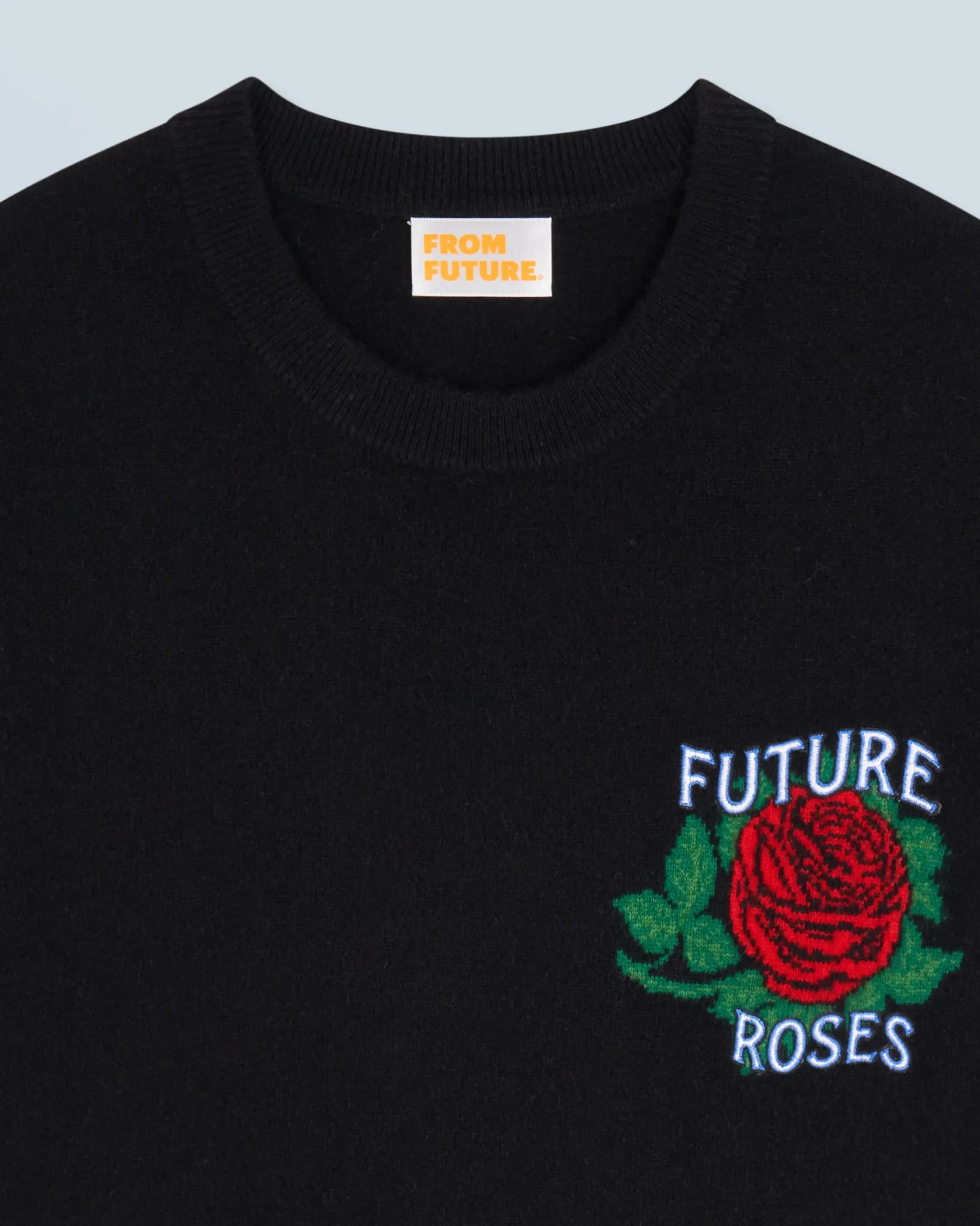 FROM FUTURE Maglione Scollo tondo Nero Best
