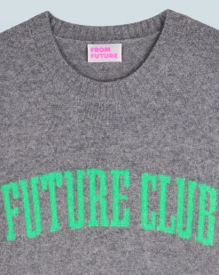FROM FUTURE Maglione Scollo tondo Grigioericascuro Sale